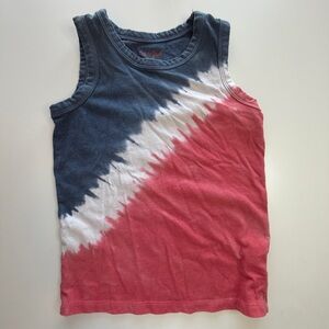 Cat & Jack Tie-Dye Tank Top in Blue, White, and Pink